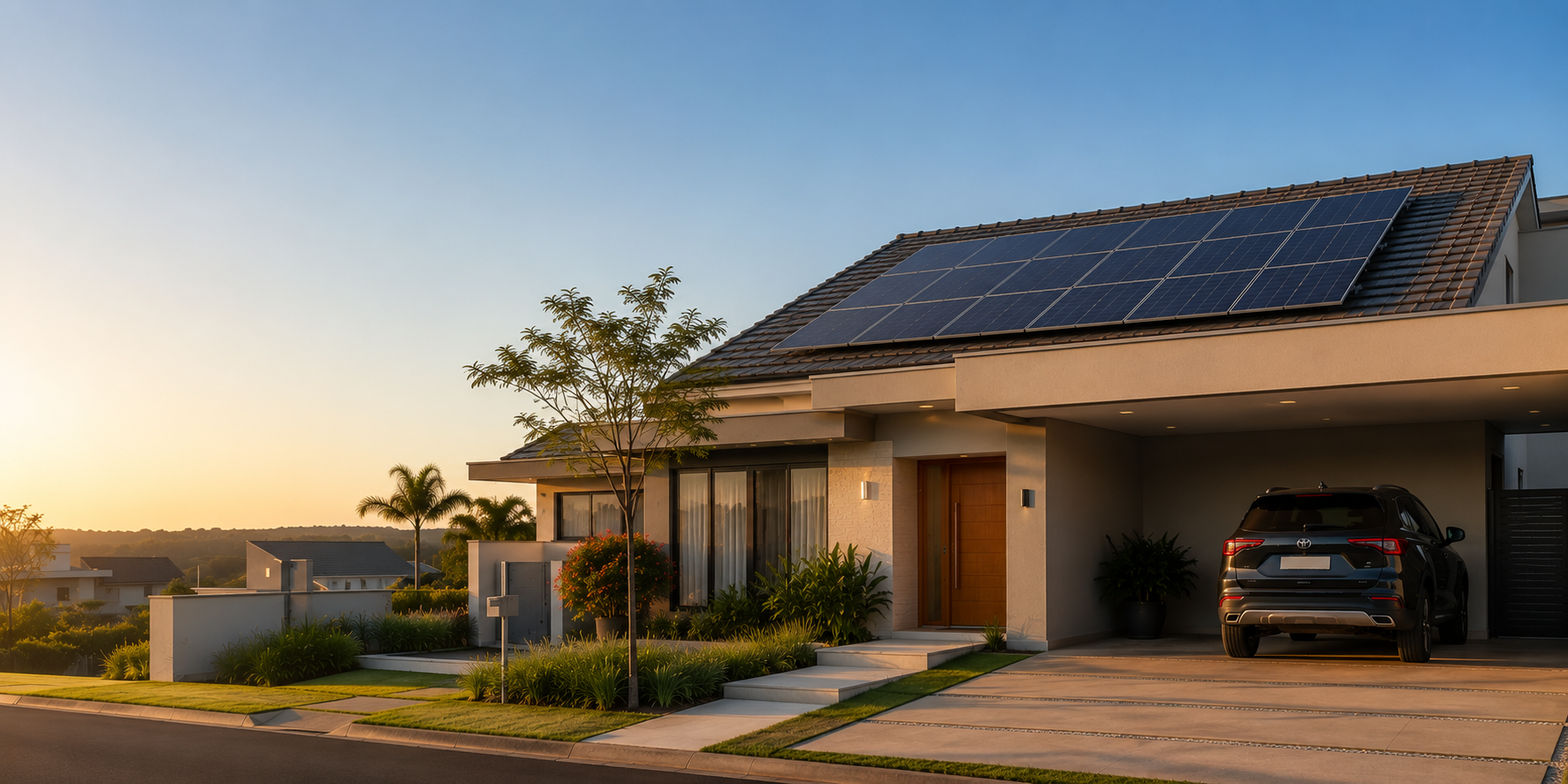 Energia solar para residências, empresas e indústrias